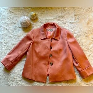 Pink Quarter-length coat Ideal for casual and business wear